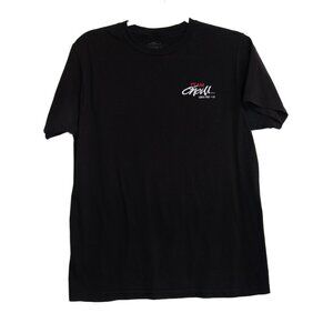 ONeill Team O'Neil Black T-Shirt Standard Fit Santa Cruz CA M